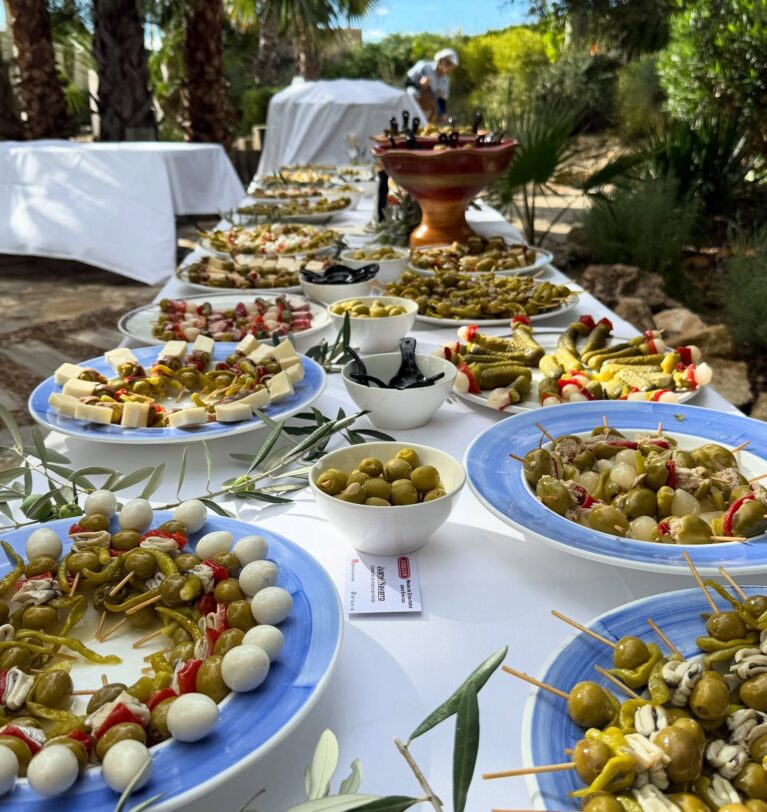Mesa de gildas en los salones Montecristo